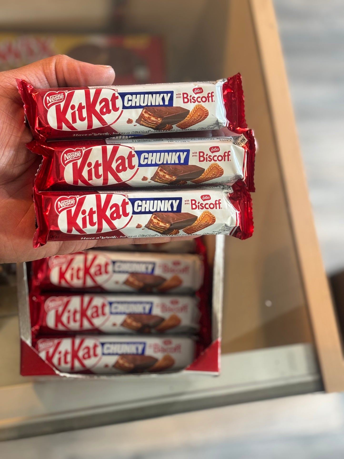 KitKat Chunky Lotus Biscoff (UK🇬🇧)