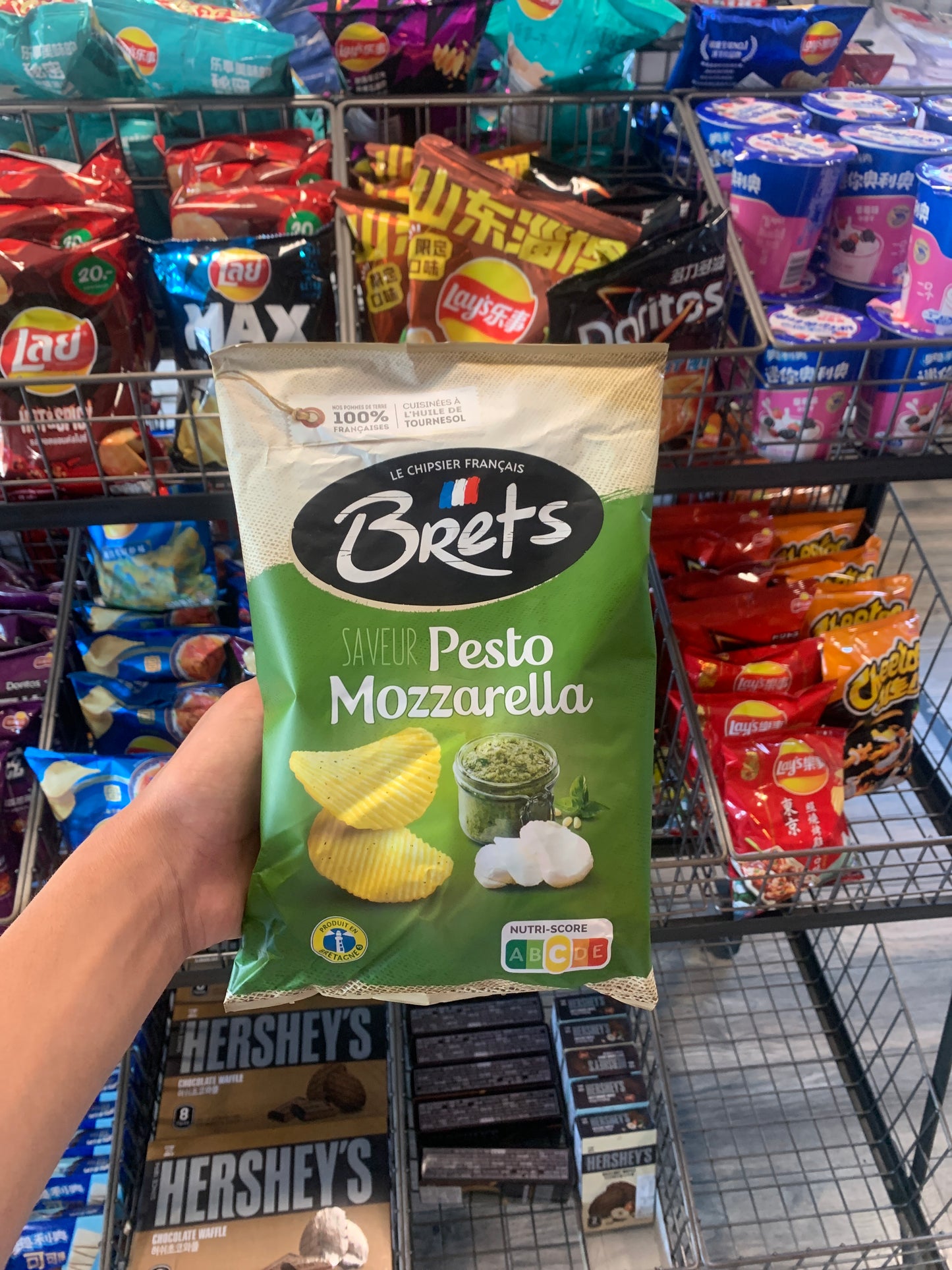 Bret’s Saveur Pesto Mozzarella (France 🇫🇷)