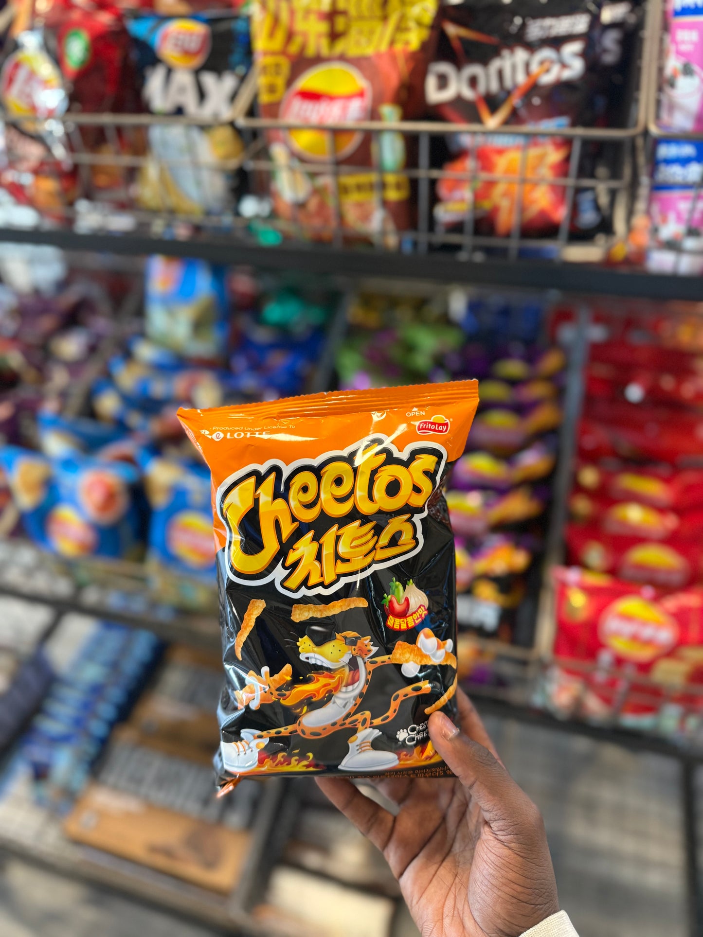 Cheetos Spicy and Sweet (Korea🇰🇷)