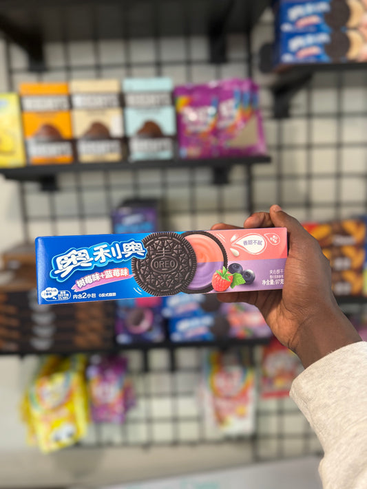 Raspberry Blueberry Oreos (China🇨🇳)