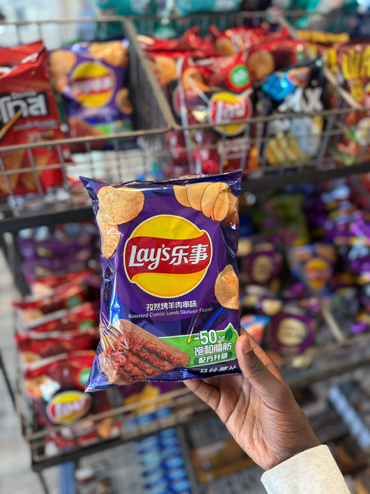 Lay’s Roasted Cumin Lamb Skewer (China🇨🇳)