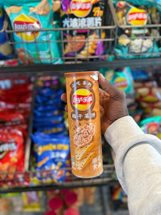Lay’s Stax Umeboshi Vegetable Pancake (China🇨🇳)