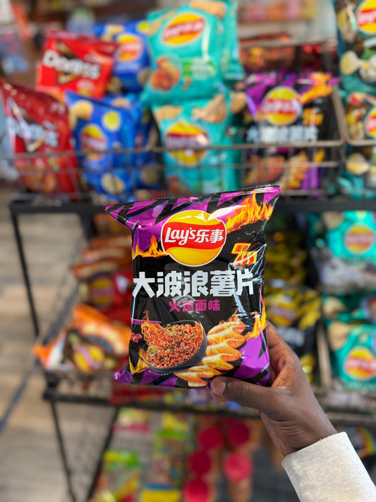 Lay’s Wavy Buldak (China🇨🇳)