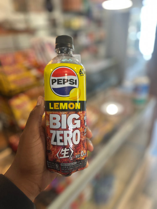 Pepsi Lemon Big Zero (Japan 🇯🇵 )