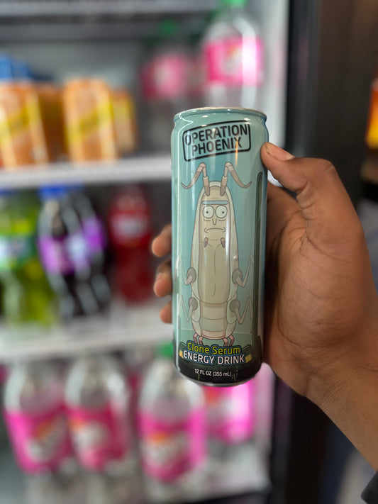 Rick And Morty’s Operation Phoenix Clone Serum Energy Drink (USA 🇺🇸)